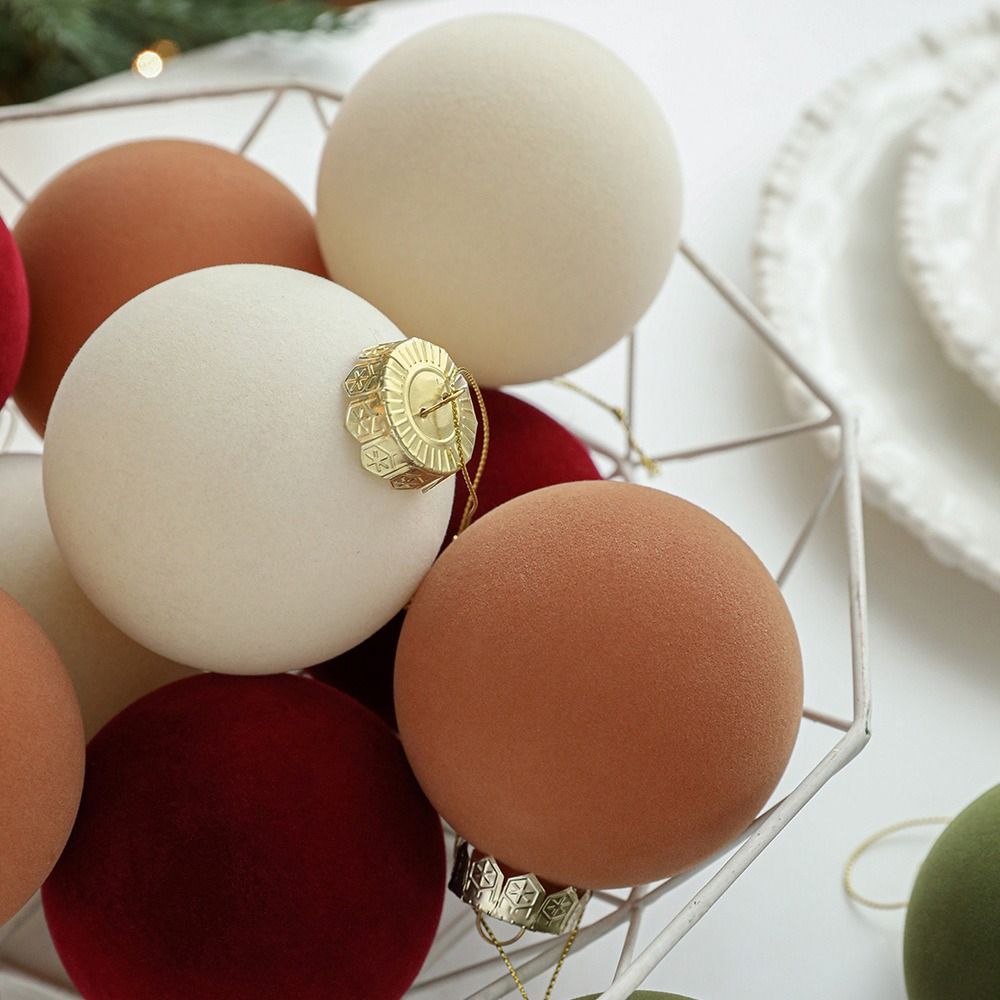 6pcs Set 8CM Size Christmas Ba - огляд і ціна Ornament Ball Set