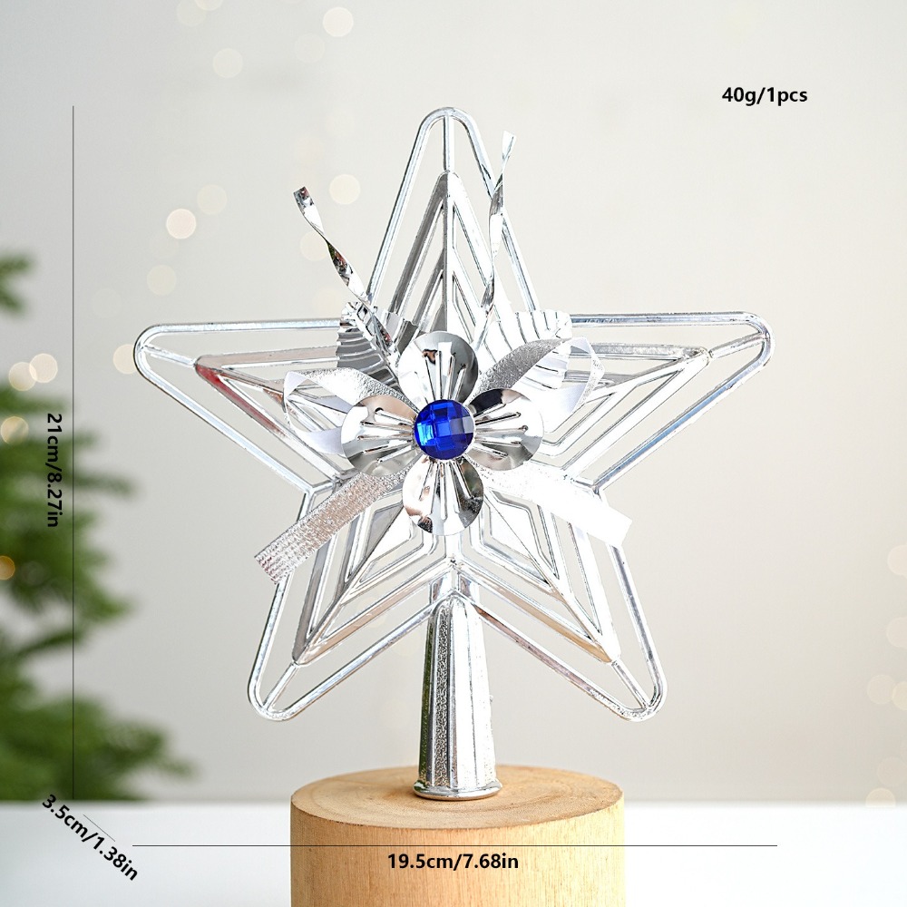 Festive Star Plastic Star Topp - огляд і ціна Star Tree Topper