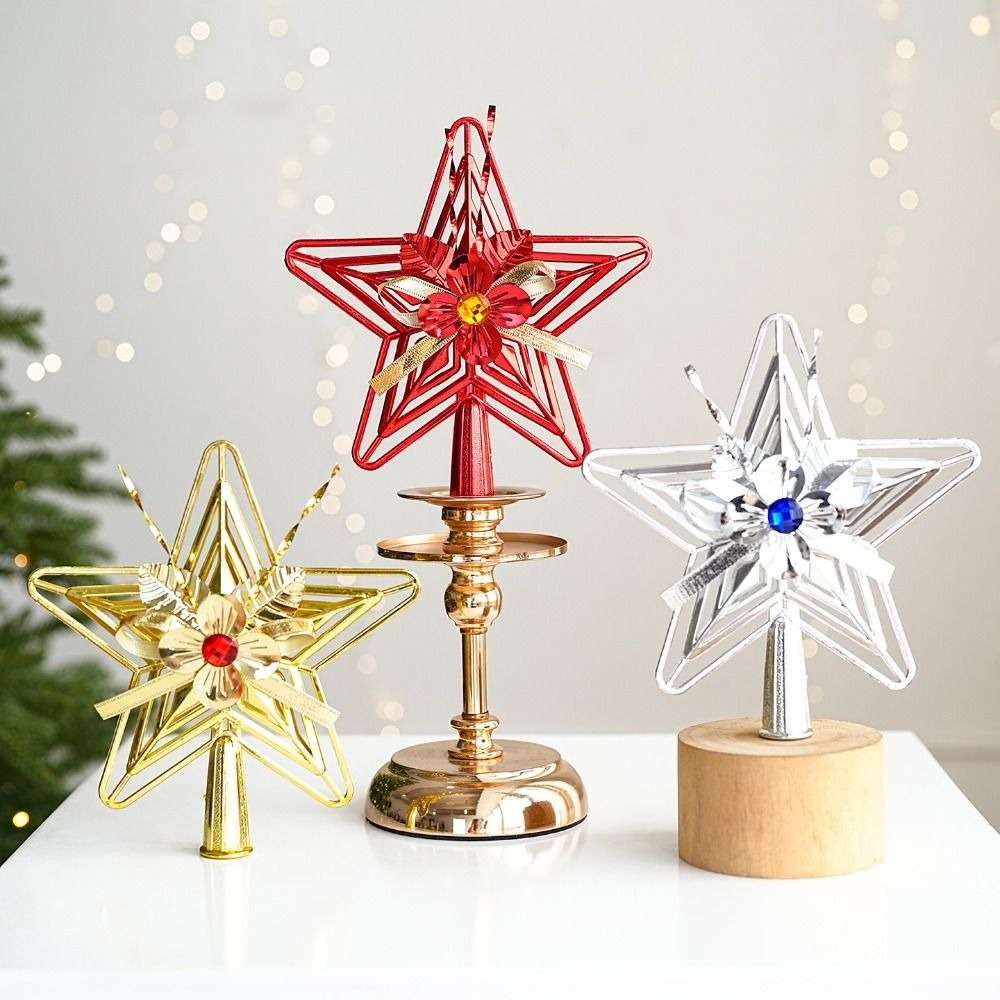 Festive Star Plastic Star Topp - огляд і ціна Star Tree Topper