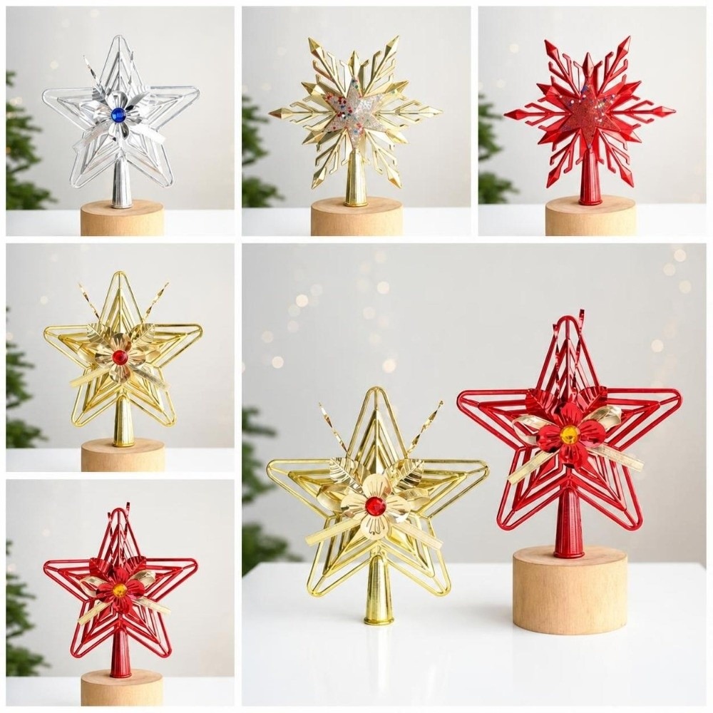 Festive Star Plastic Star Topp - огляд і ціна Star Tree Topper