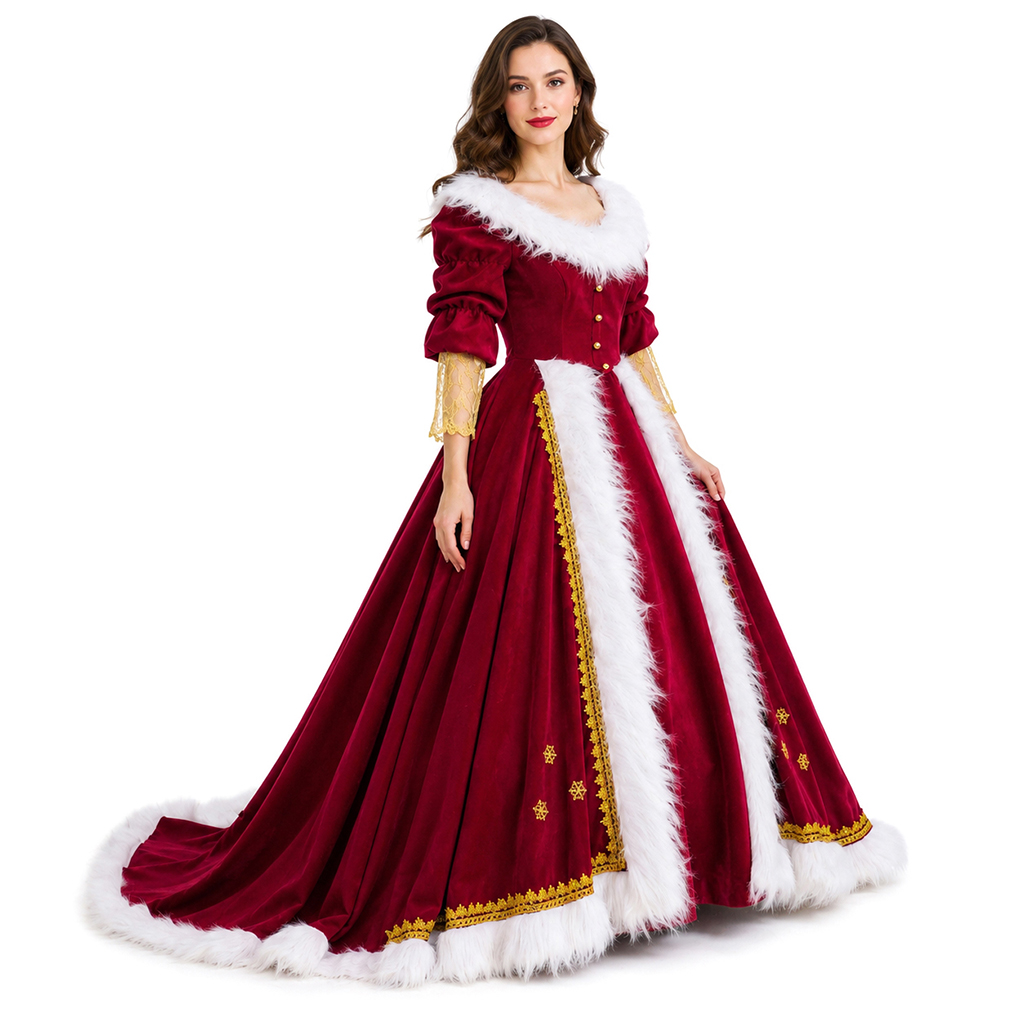 Deluxe Mrs Claus Costumes Adul - огляд і ціна Elf Costume Christmas