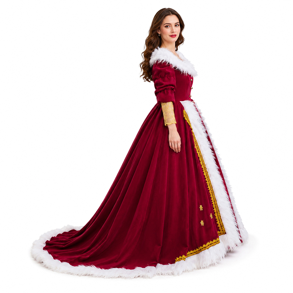 Deluxe Mrs Claus Costumes Adul - огляд і ціна Elf Costume Christmas