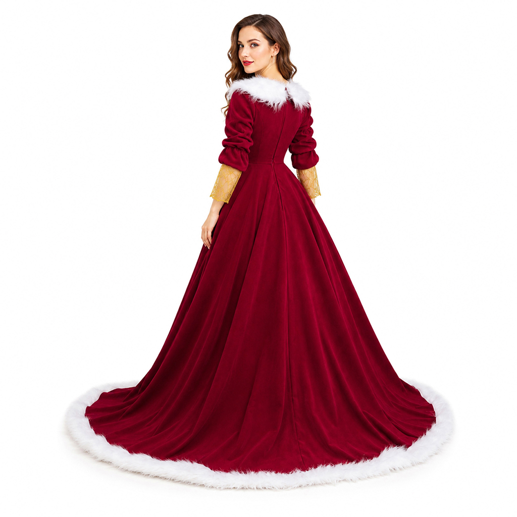 Deluxe Mrs Claus Costumes Adul - огляд і ціна Elf Costume Christmas