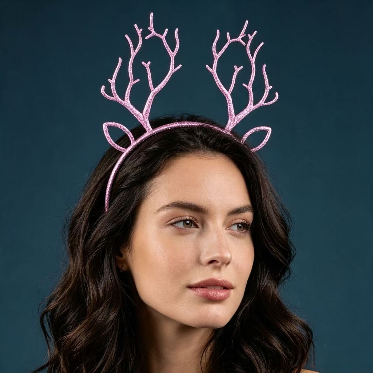 Festive Christmas Glitter Rein - огляд і ціна Reindeer Antlers Headband