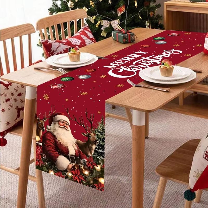 VIKAMA Christmas Table Runner  - огляд і ціна Christmas Table Runner
