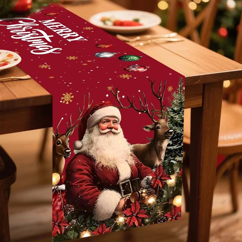 VIKAMA Christmas Table Runner  - огляд і ціна Christmas Table Runner