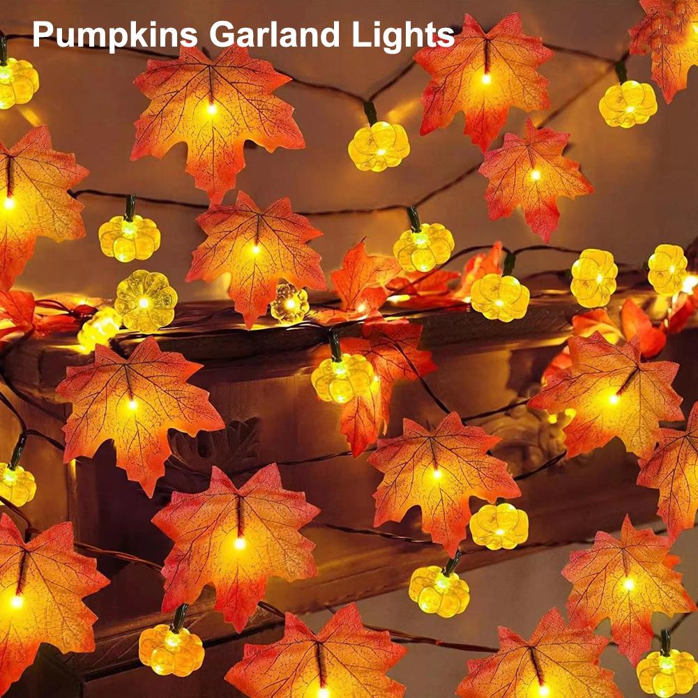 10 Leds Halloween Pumpkin Stri - огляд і ціна Led Fairy String Lights