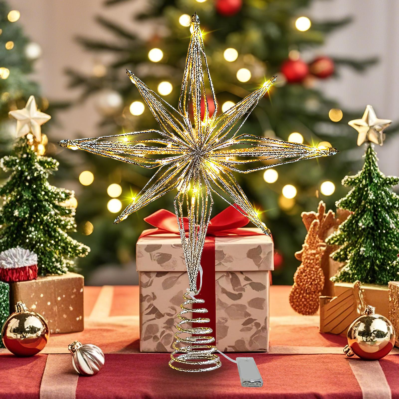 Christmas Tree Topper 3D Star  - огляд і ціна Star Tree Topper